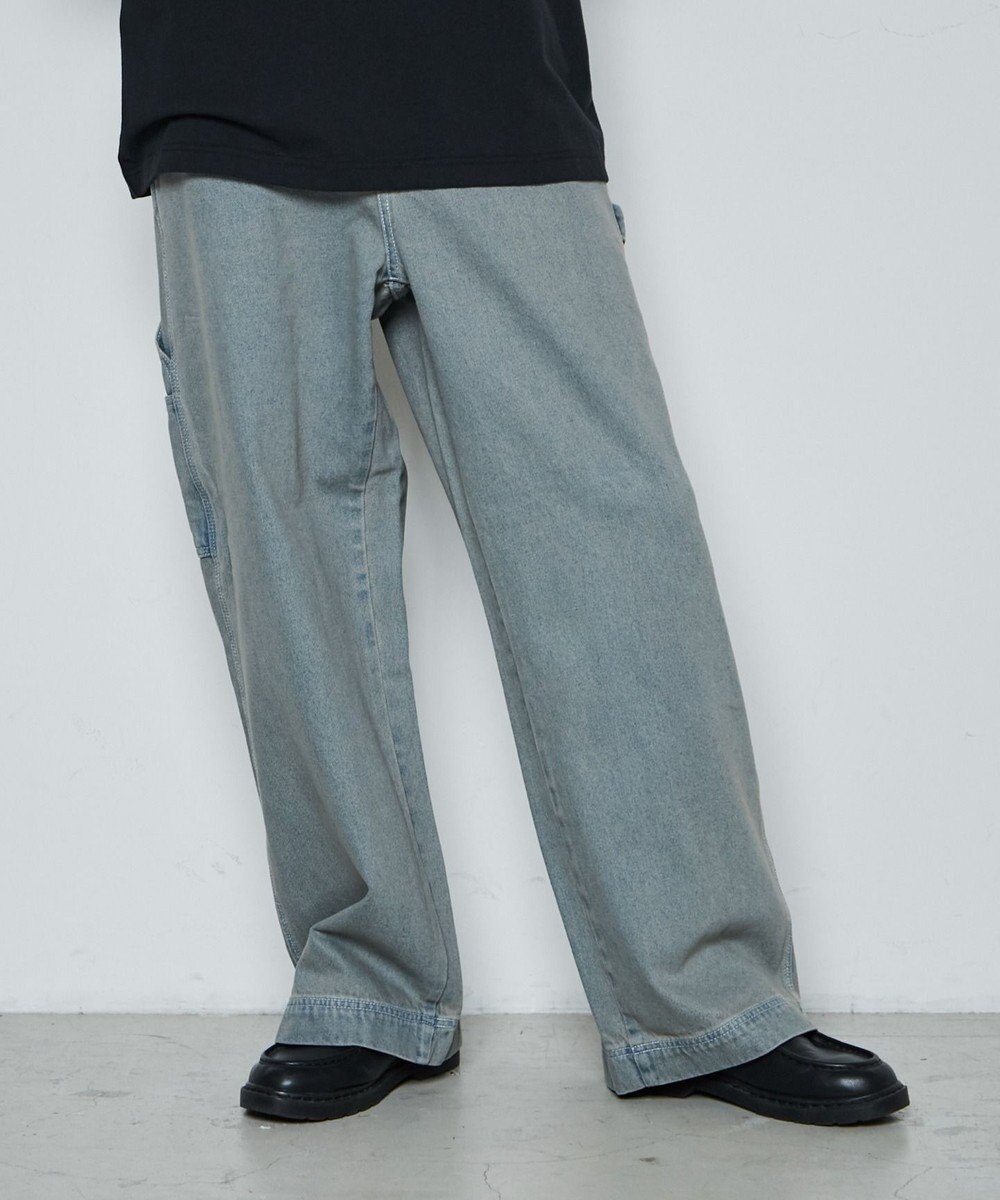 WEGO ルーズペインターパンツ 