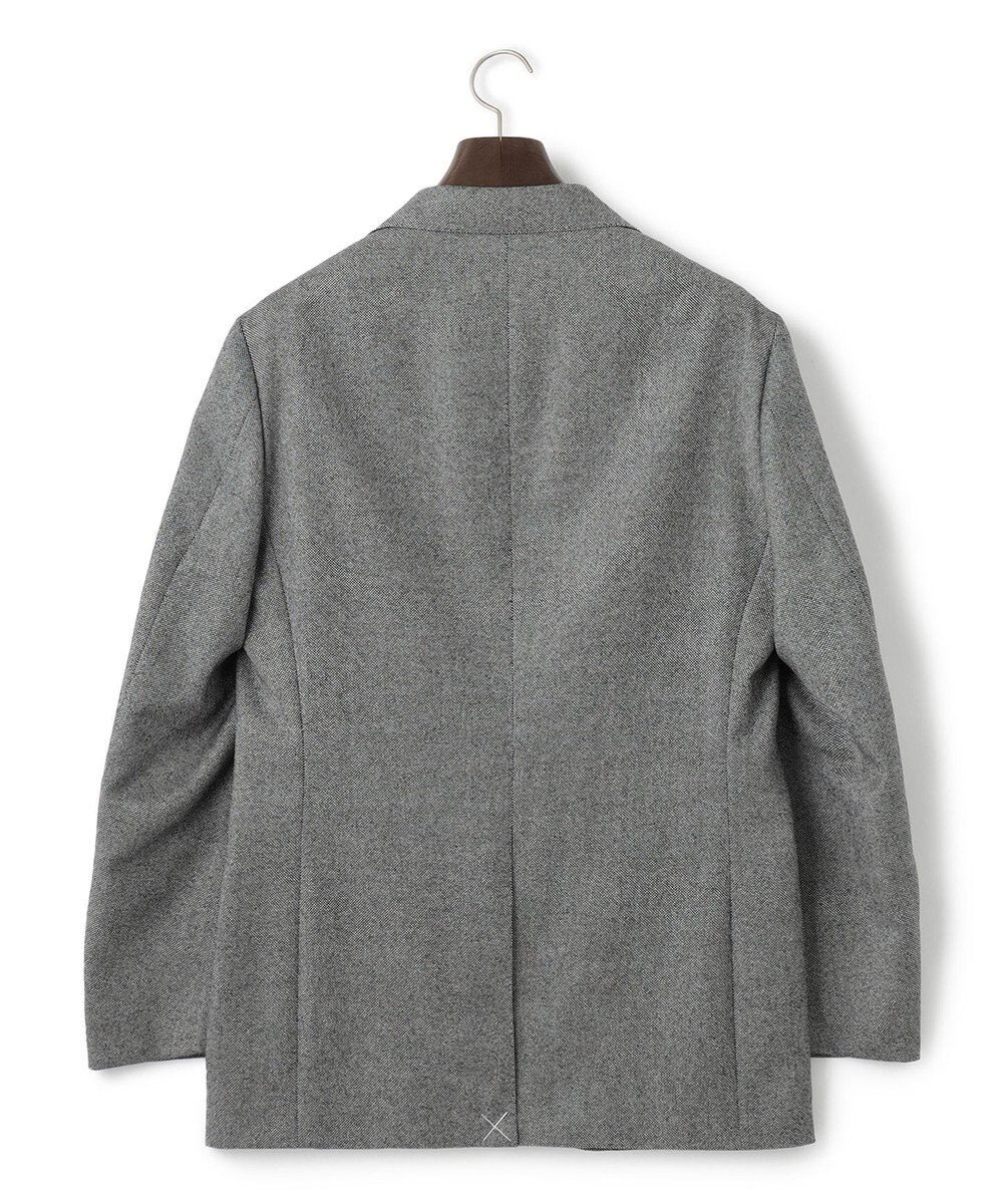 J.PRESS MEN 【定番 / セットアップ対応】マナードシルクホームスパン ジャケット 