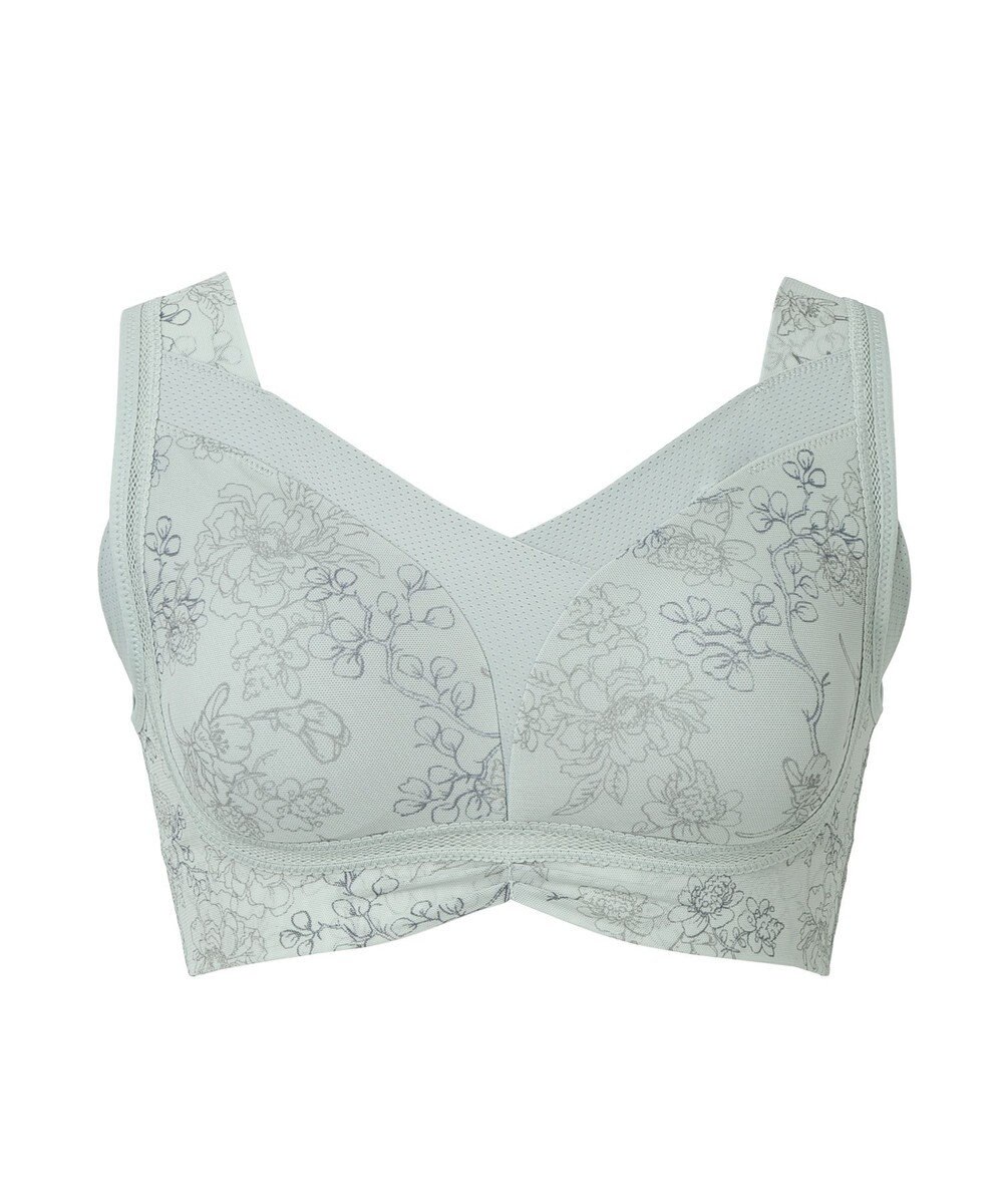 BRADELIS New York 【Yukine inc. 】ゆきねえモアソフト快適フルカップブラ23 接触冷感 吸汗速乾で快適に補正するノンワイヤーブラ 