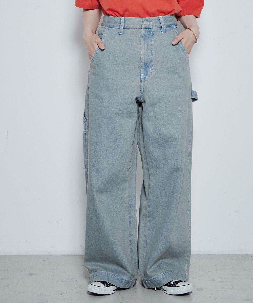 WEGO ルーズペインターパンツ 