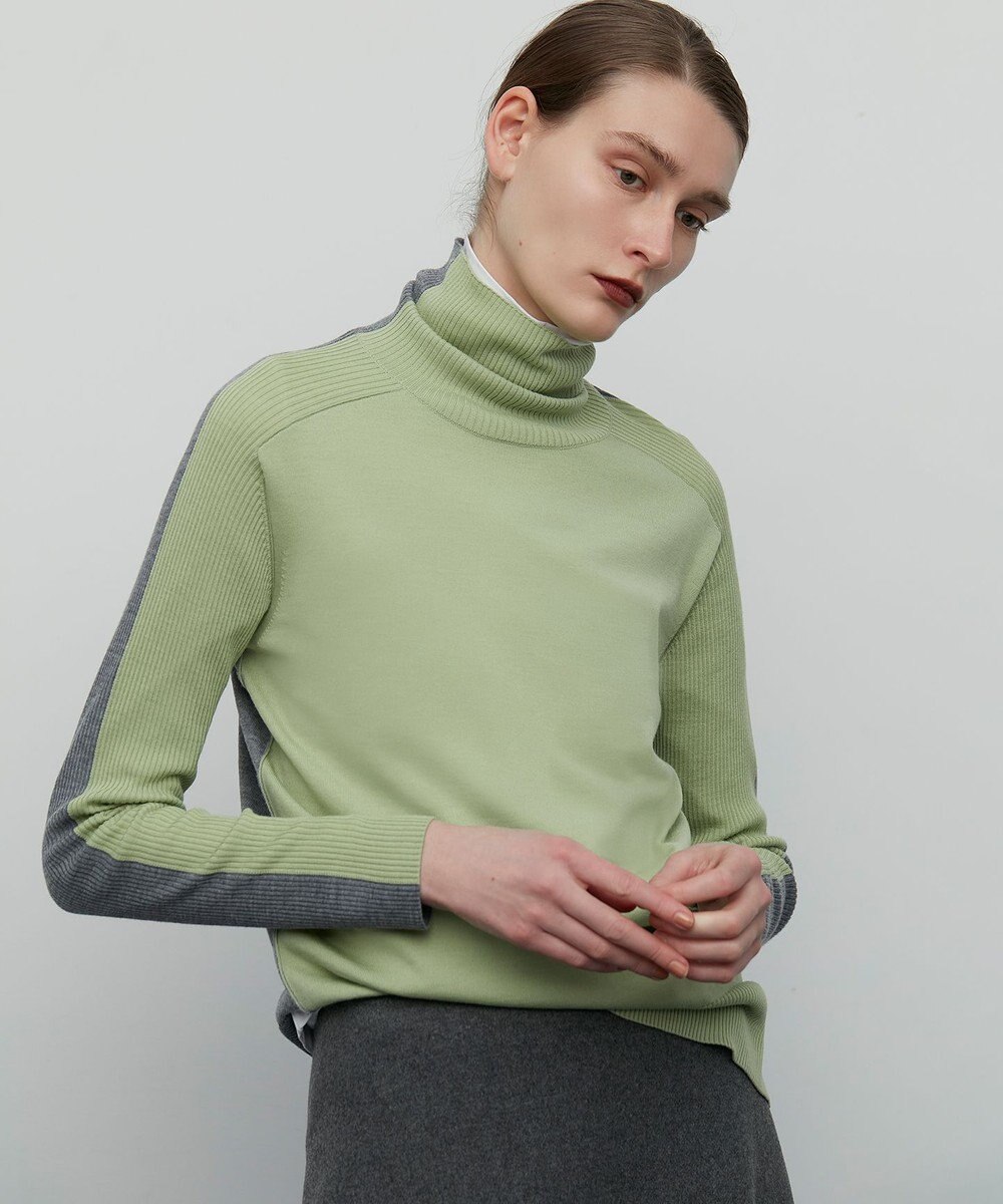 BEIGE， LA MONNAIE / タートルニット 