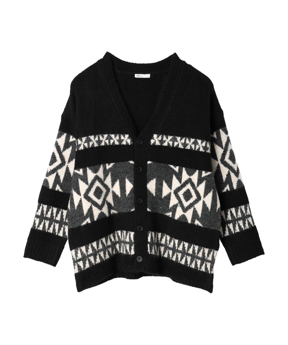 CRAFT STANDARD BOUTIQUE 【男女兼用】オルテガ柄カーディガン 