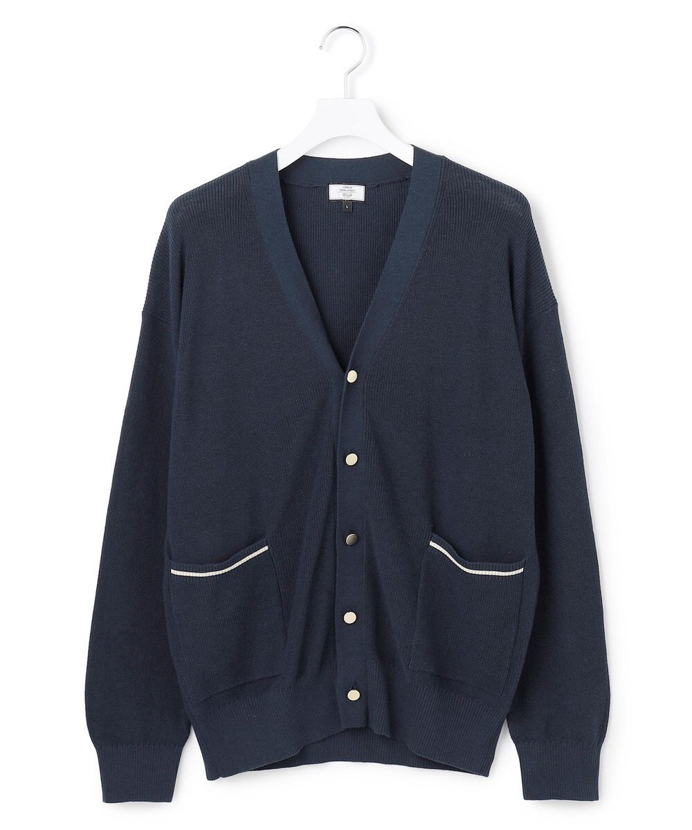 J.PRESS YORK STREET 【UNISEX】ベーシック Vネック カーディガン 