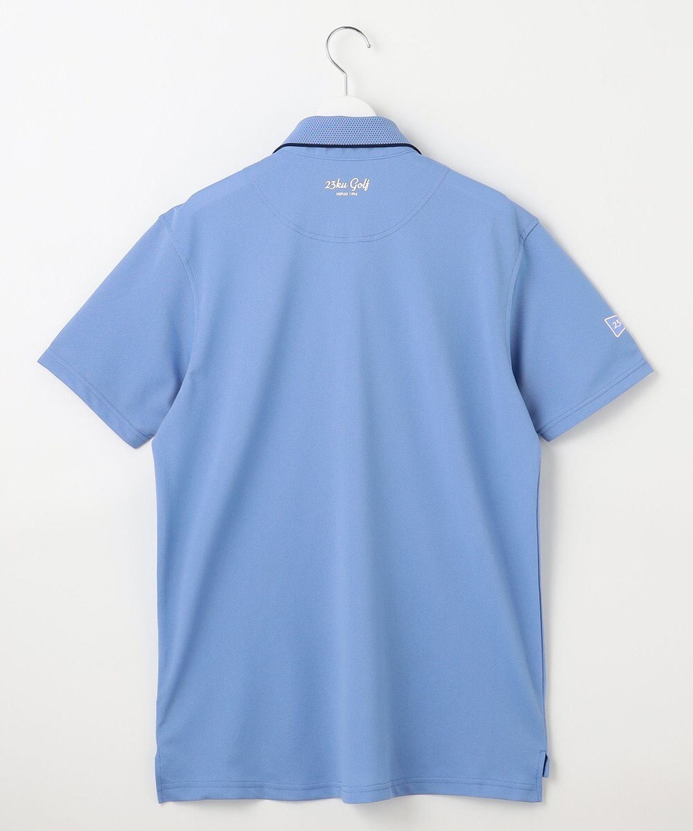 23区GOLF 【MEN】【吸水速乾・UVケア】ストレッチメッシュ ポロ 