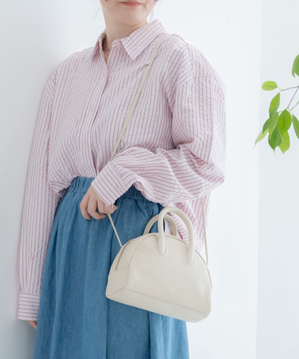 blancle シュリンクレザー 2WAY ミニボストン 