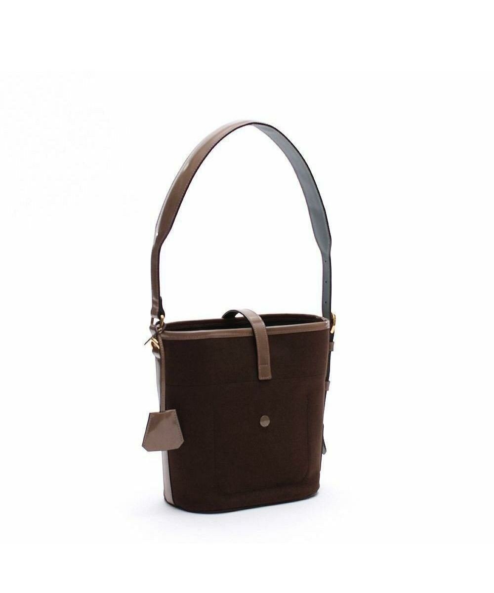 A.D.M.J. 【ファブリック】スエードプラス/バケットトートS 