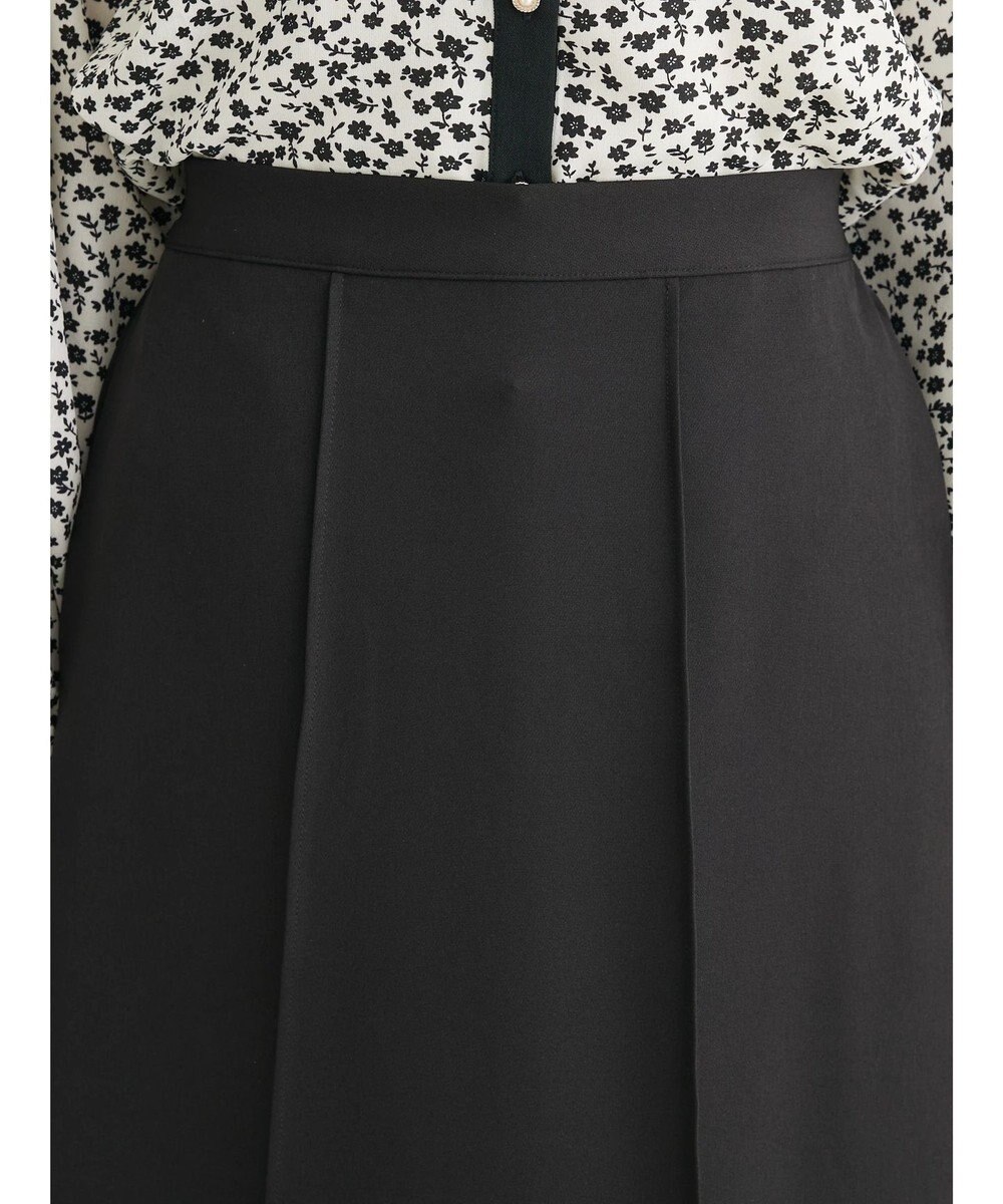 Green Parks きれいシルエット裾フレアスカート 