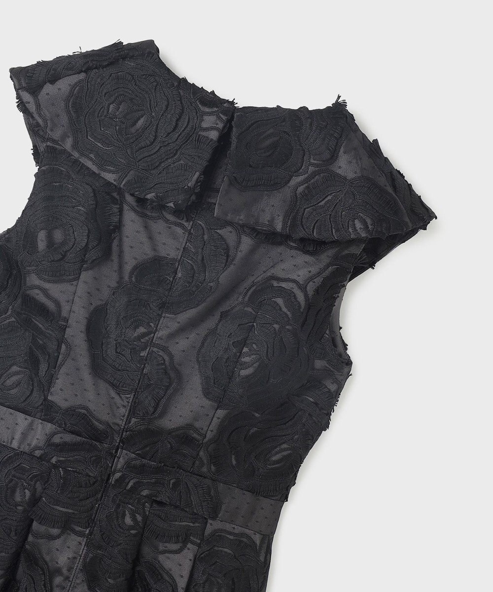 GRACE CONTINENTAL ローズ刺繍ワンピース 