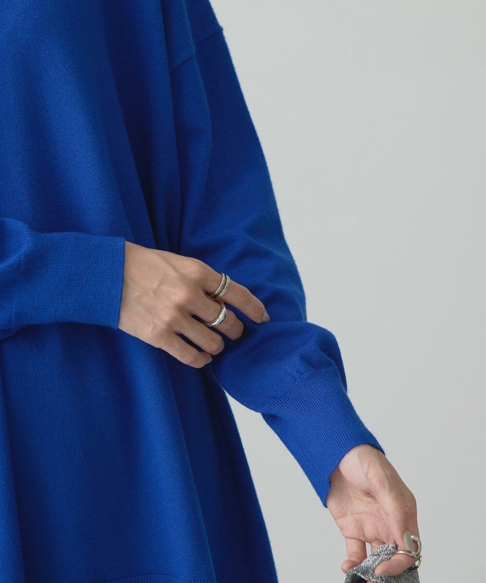 AMERICAN HOLIC バイパチＶネックロングニットプルオーバー 