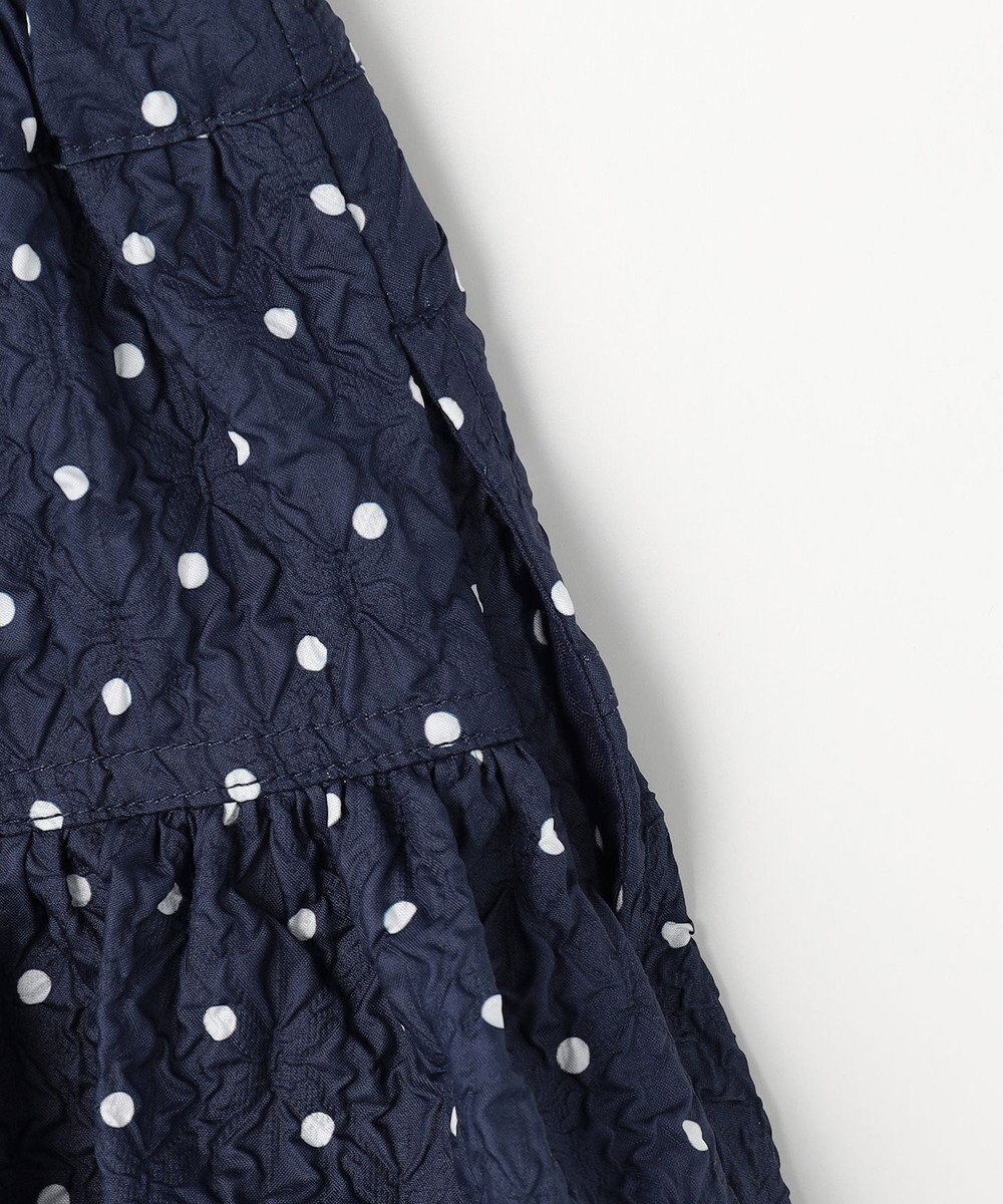ANY KIDS 【洗濯機可能】バルーン ドットスカート 
