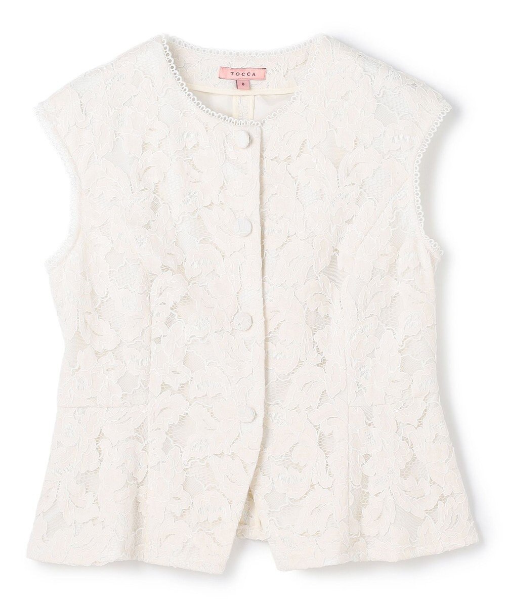 TOCCA SWEET LACE GILET ジレ 