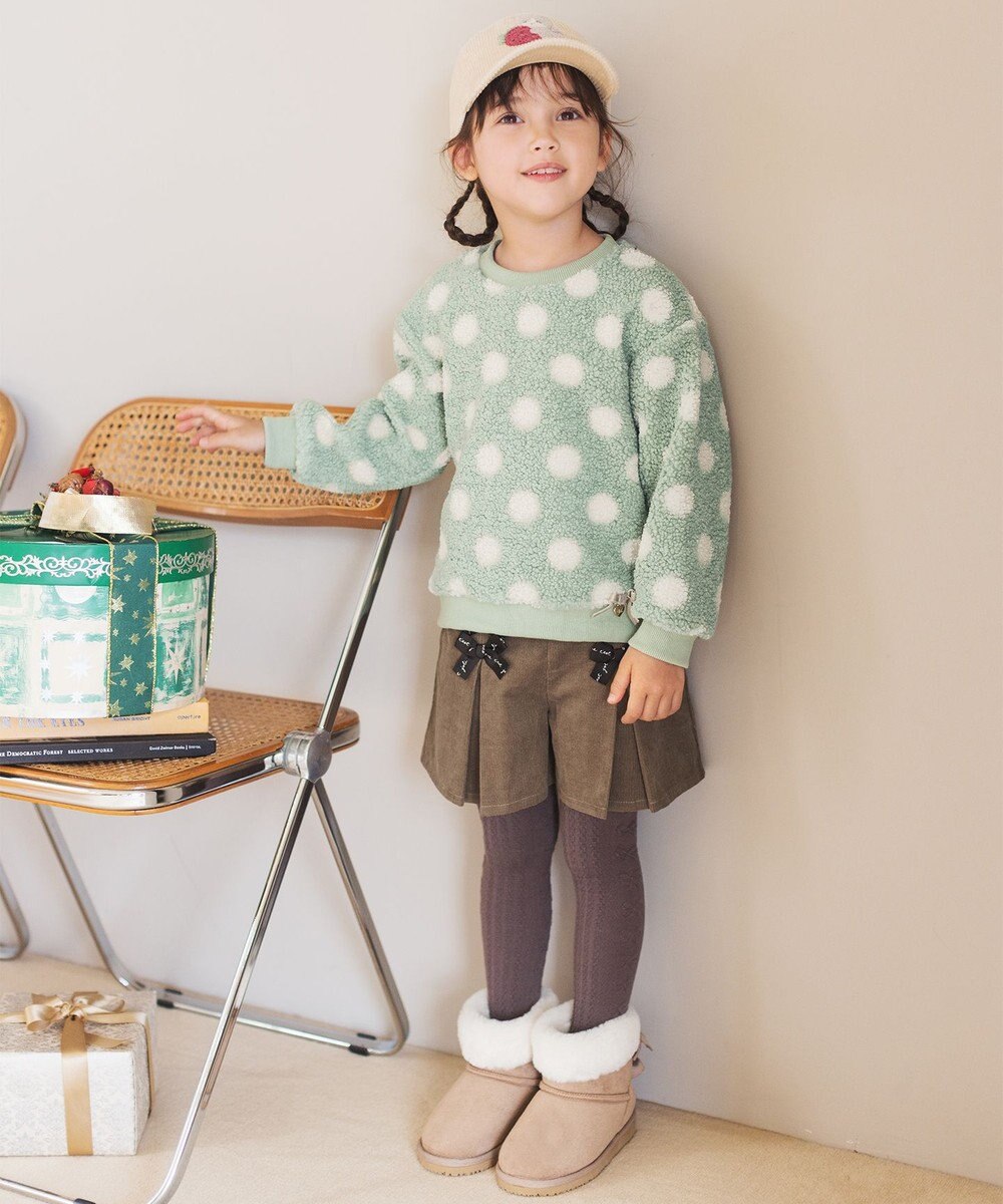 ANY KIDS コーデュロイキュロット 