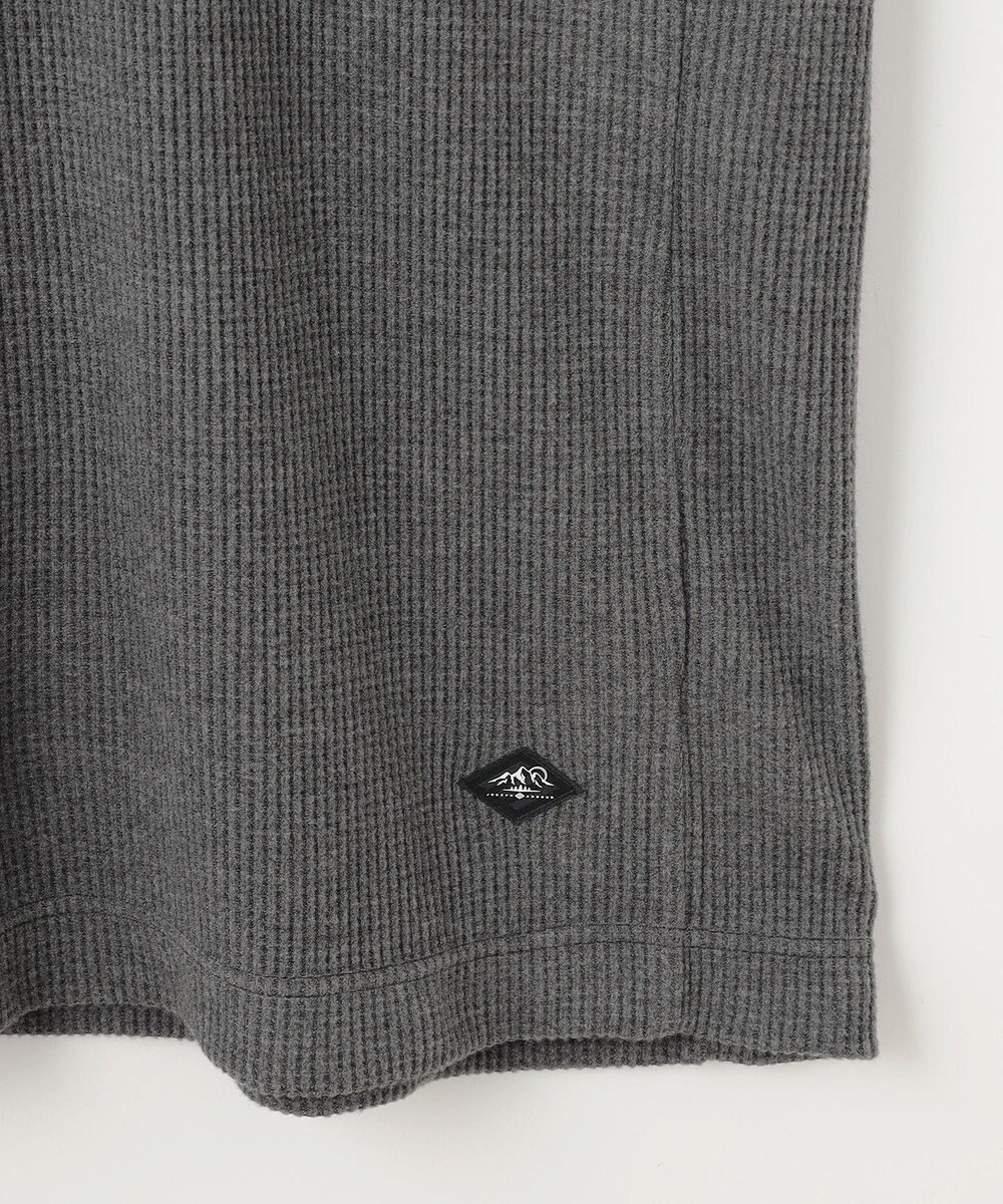 JOSEPH ABBOUD MOUNTAIN 【日本製/ソフト】ソフトウォームワッフル タートルネック Tシャツ 