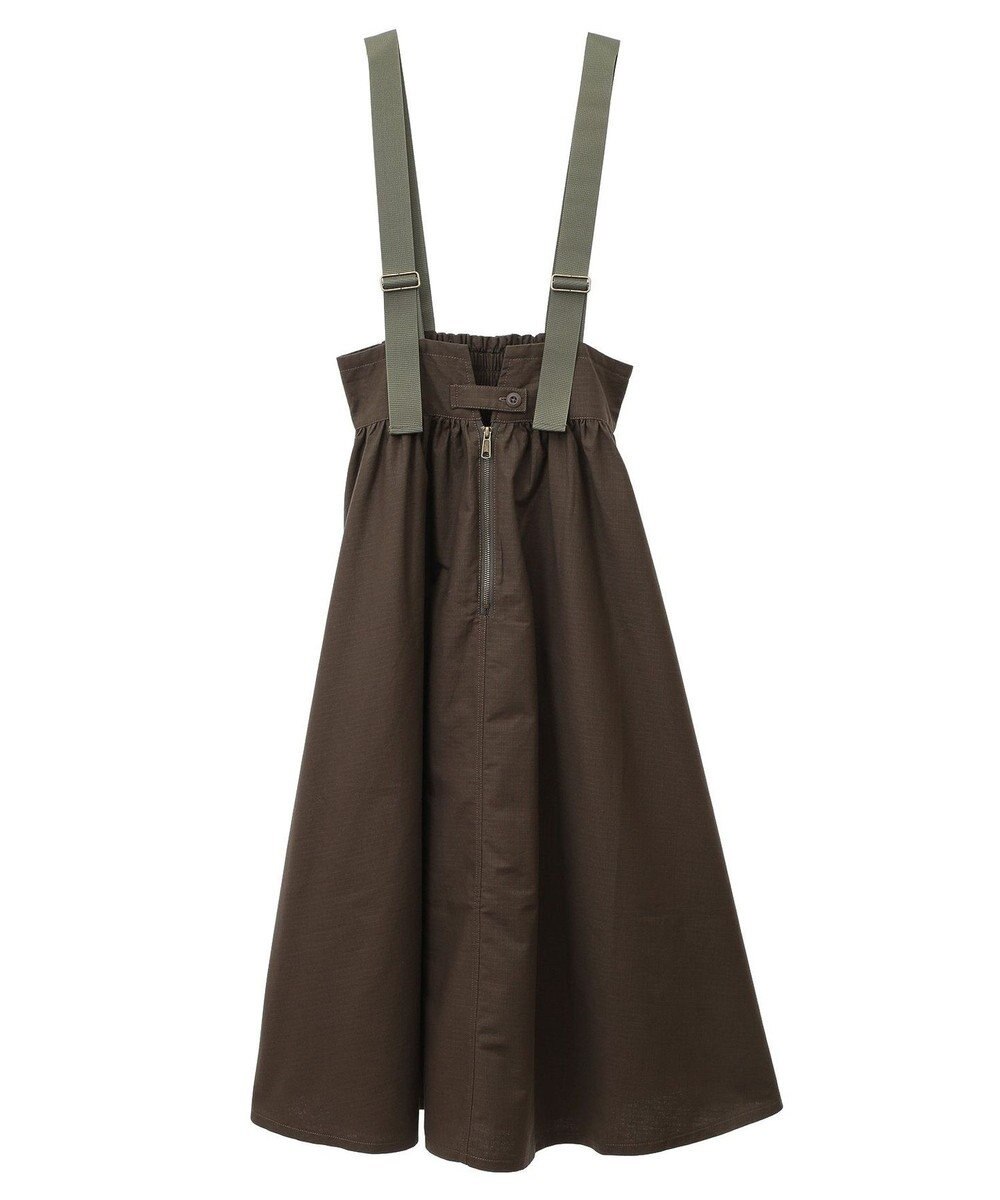 Green Parks ・ＤＯＵＢＬＥ　ＦＬＡＧＳサスペンダーミリタリースカート 