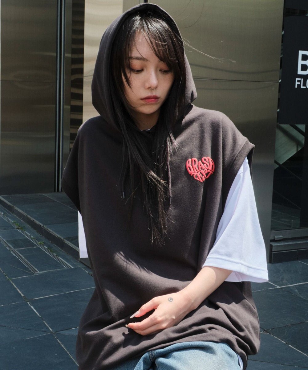 WEGO 【ユニセックス着用ITEM/2点SET】パーカーアンサンブルT（SS） 