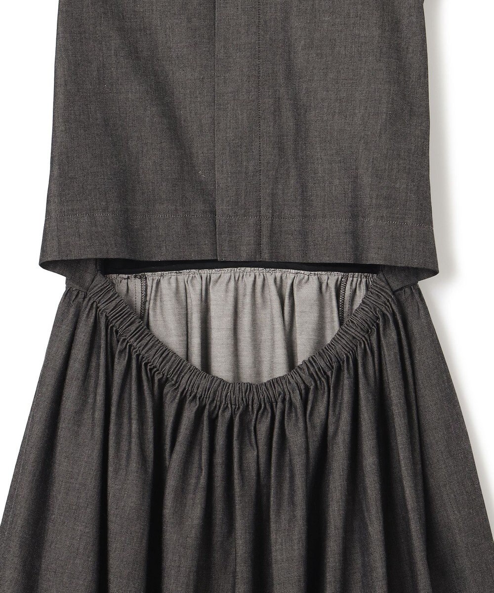 BEIGE， POMEGRANATE / フレアワンピース 