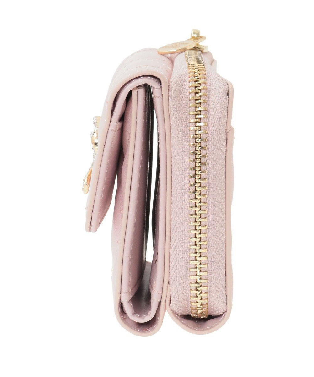 Maison de FLEUR リボンビジューウォレット 