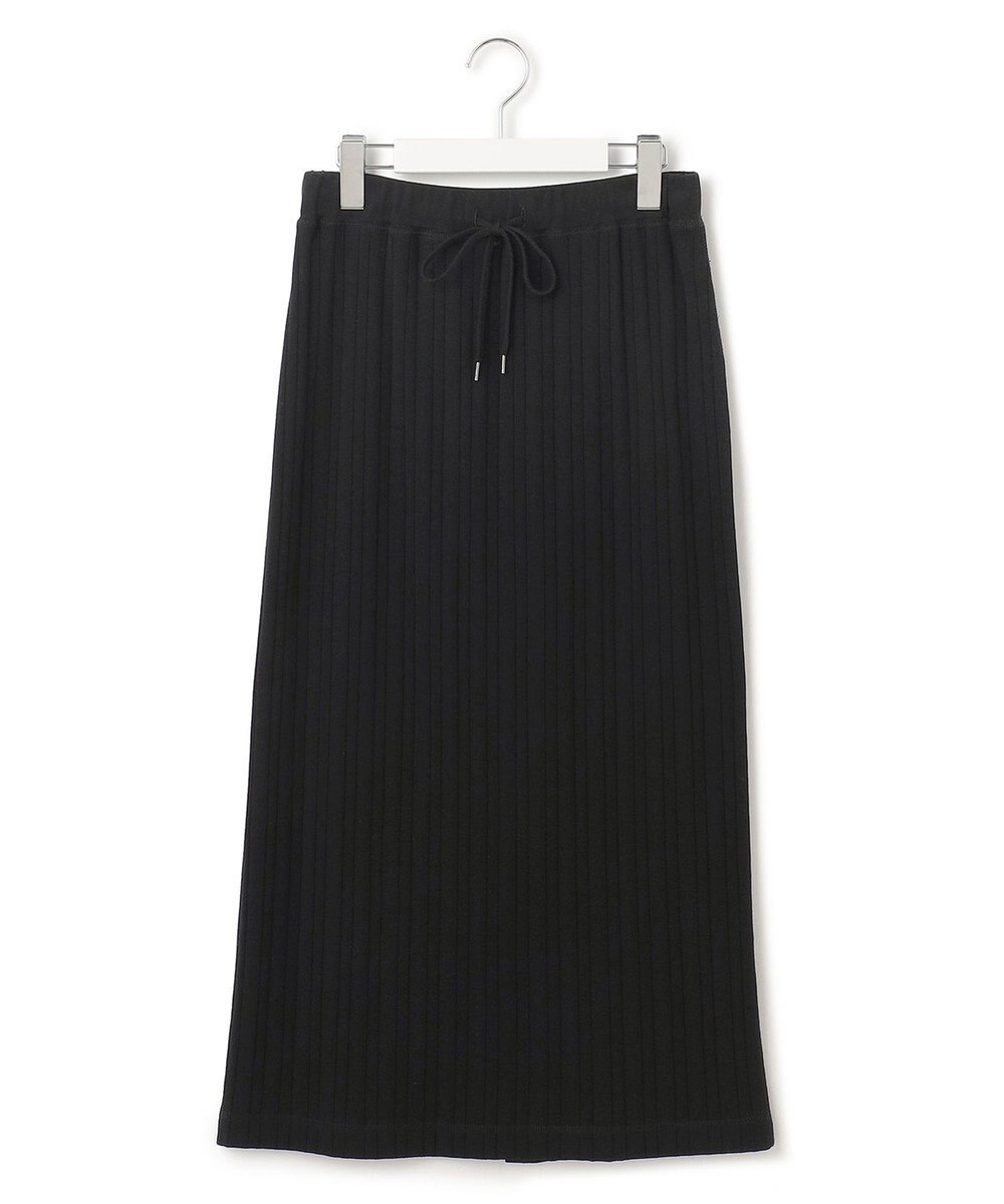 23区 【SLOW/洗える】ランダムリブフライス スカート 