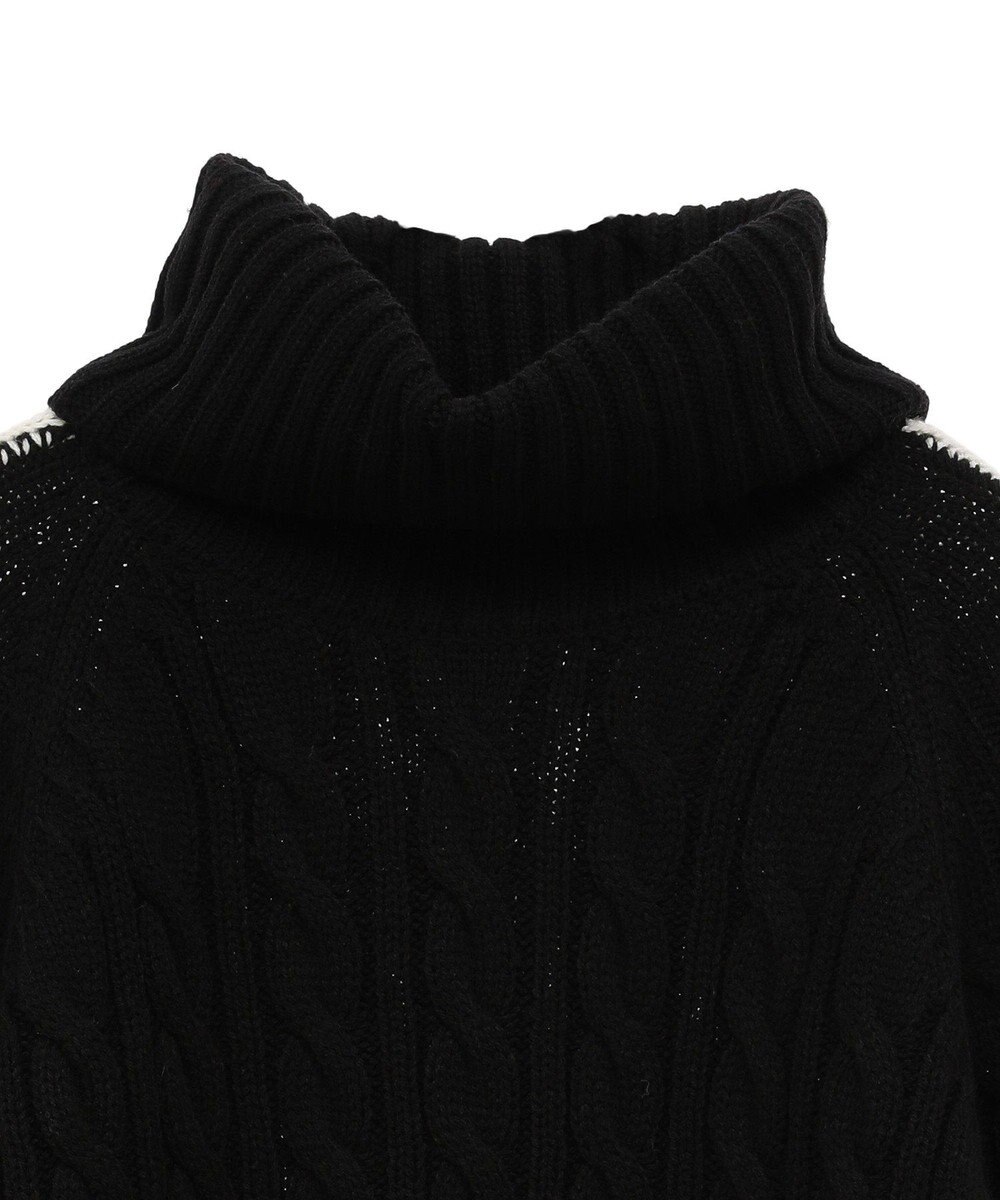 Green Parks ・ｓｗｉｎｇ　ｂｙ　ラインケーブルタートルニット 