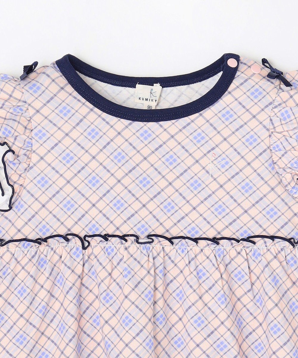 組曲 KIDS 【80-100㎝】 サマーチェックチュニック 