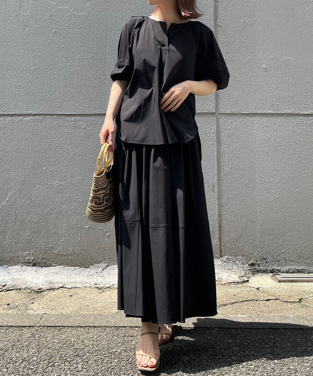 UNFILO 【セレSTORYコラボ】スポ可愛 シャカ楽ストレッチ スカート 