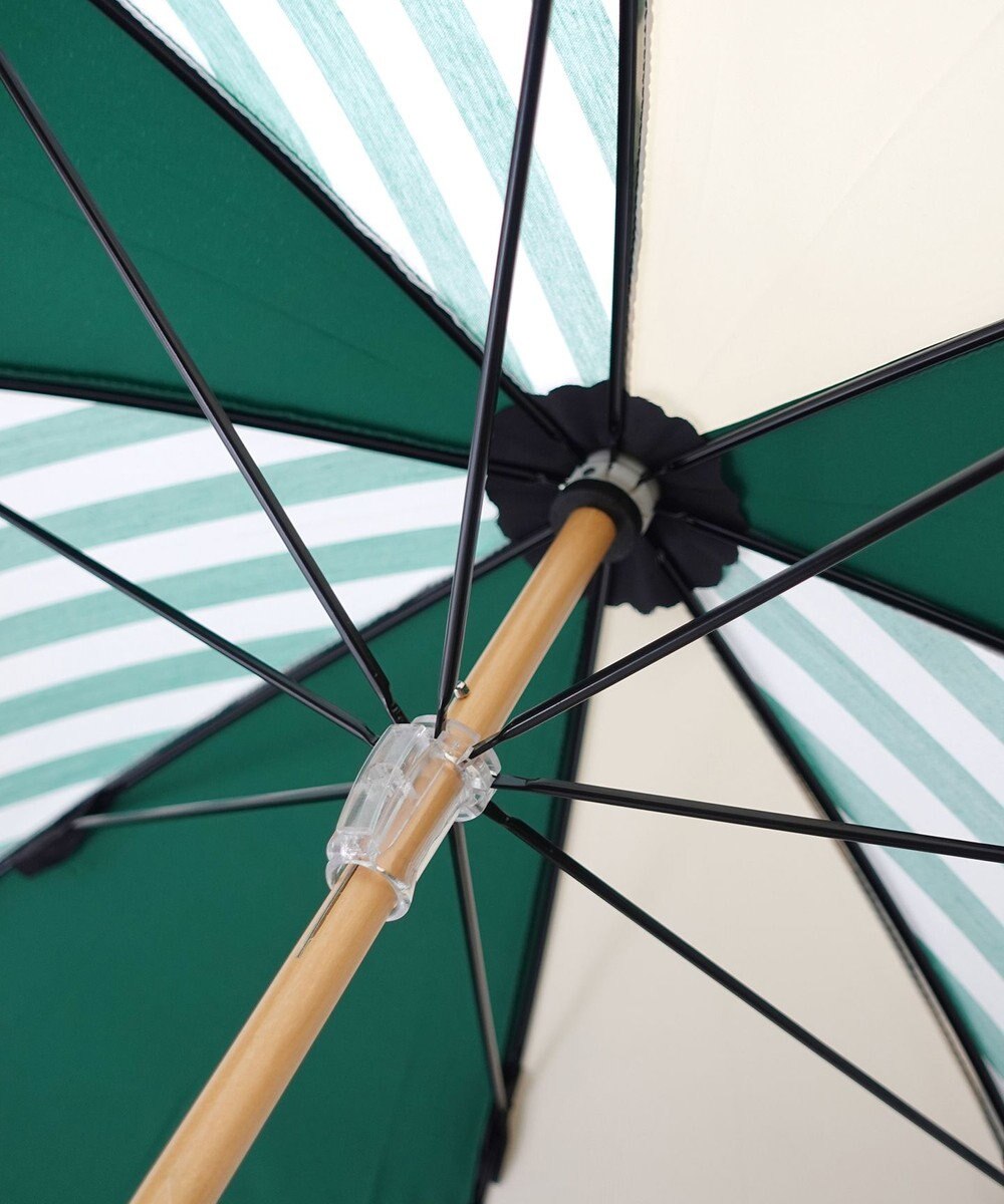 +RING レディース向け プラスリング 晴雨兼用（長ショート） GRN-STP T1406 sunshield 