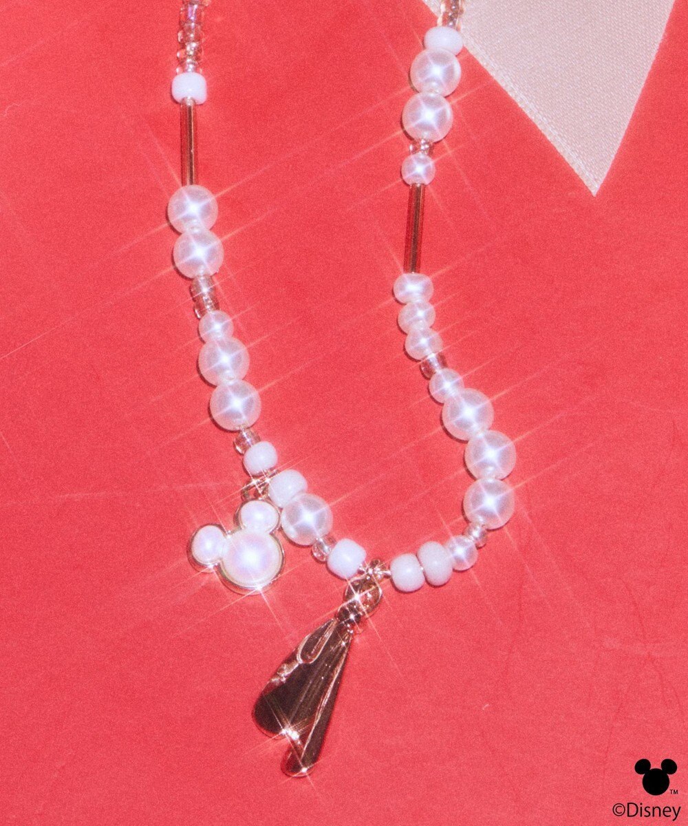 earth music&ecology 【予約】Disney/ミッキーモチーフビーズネックレス 