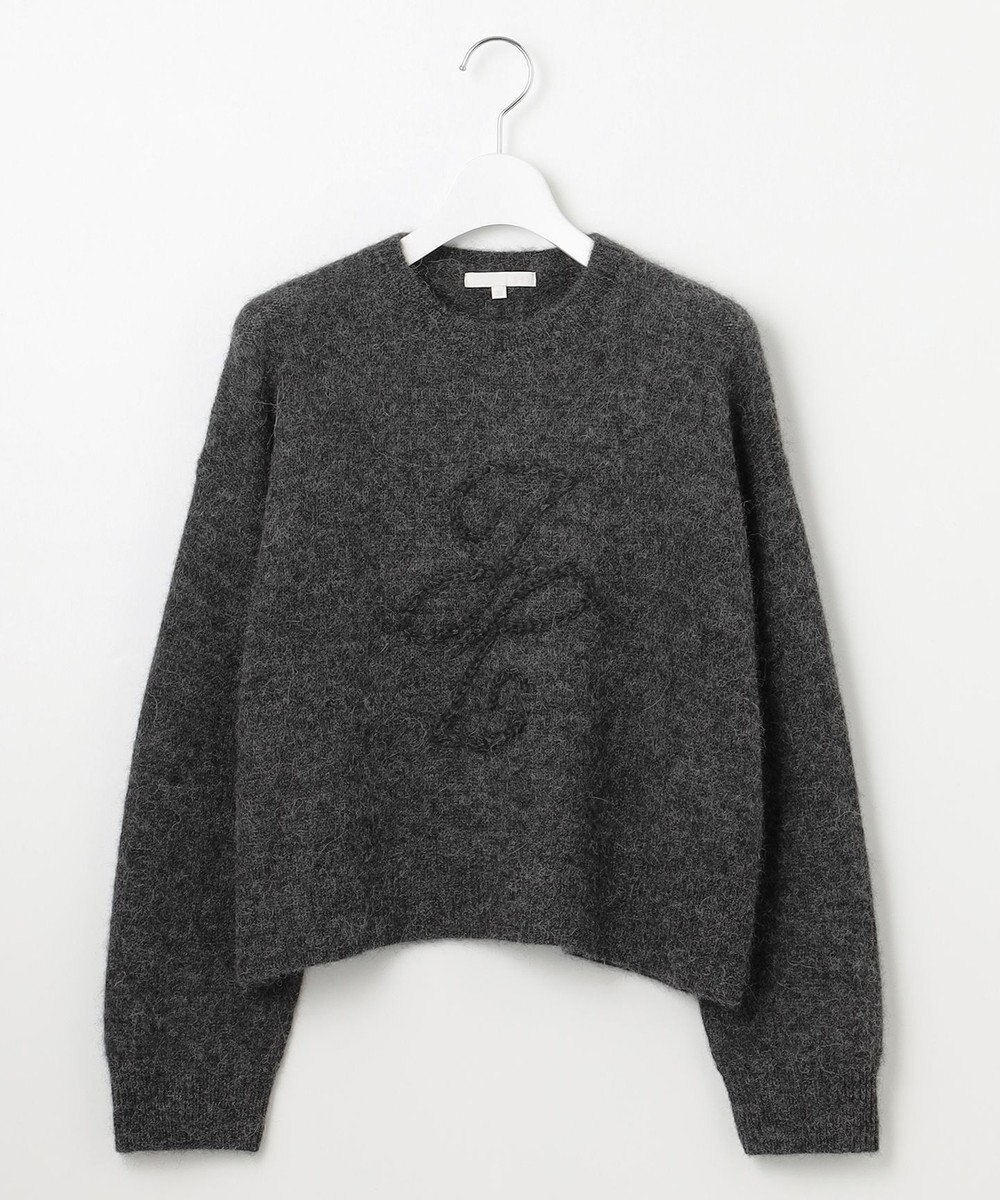 自由区 S アルパカミドルゲージ ニット 