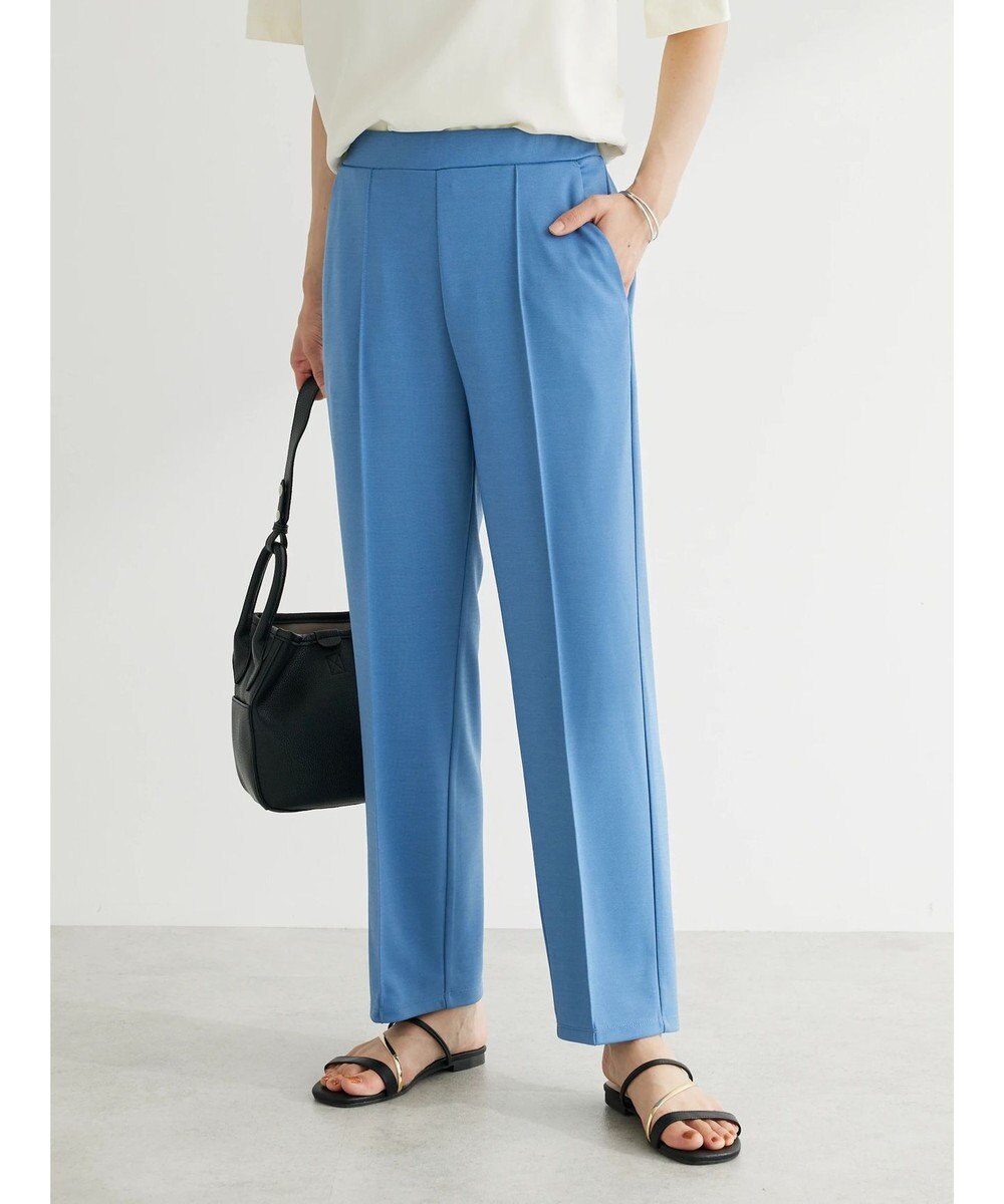 Green Parks らくスレストレートパンツ 