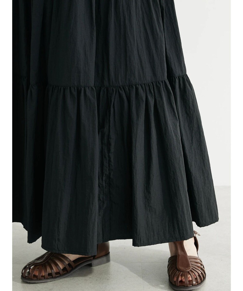 Green Parks ・ＥＬＥＮＣＡＲＥ　ＤＵＥ　ナイロンティアードスカート 