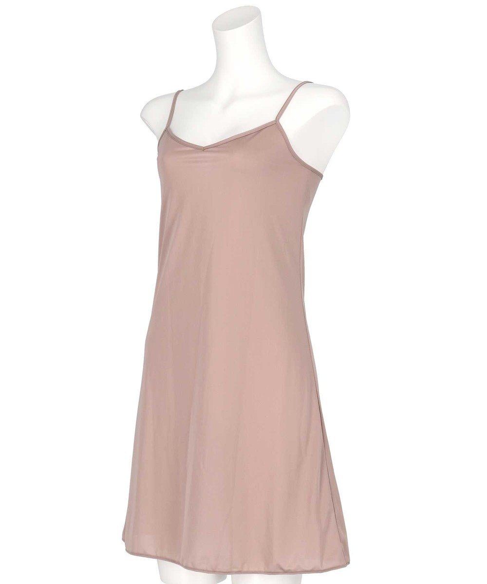 AMPHI スリップ 吸汗速乾性 アウターにひびきにくい シンプル ランジェリー 85cm丈 SFF121 アンフィ／ワコール 