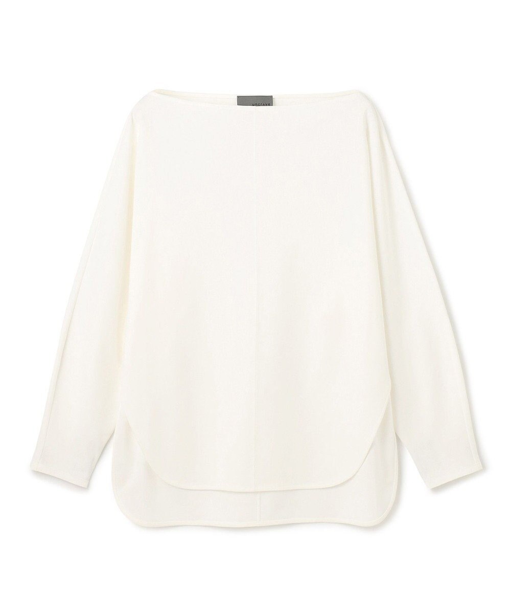 uncrave ダブルフェイスジャージー ドルマンスリーブトップス 