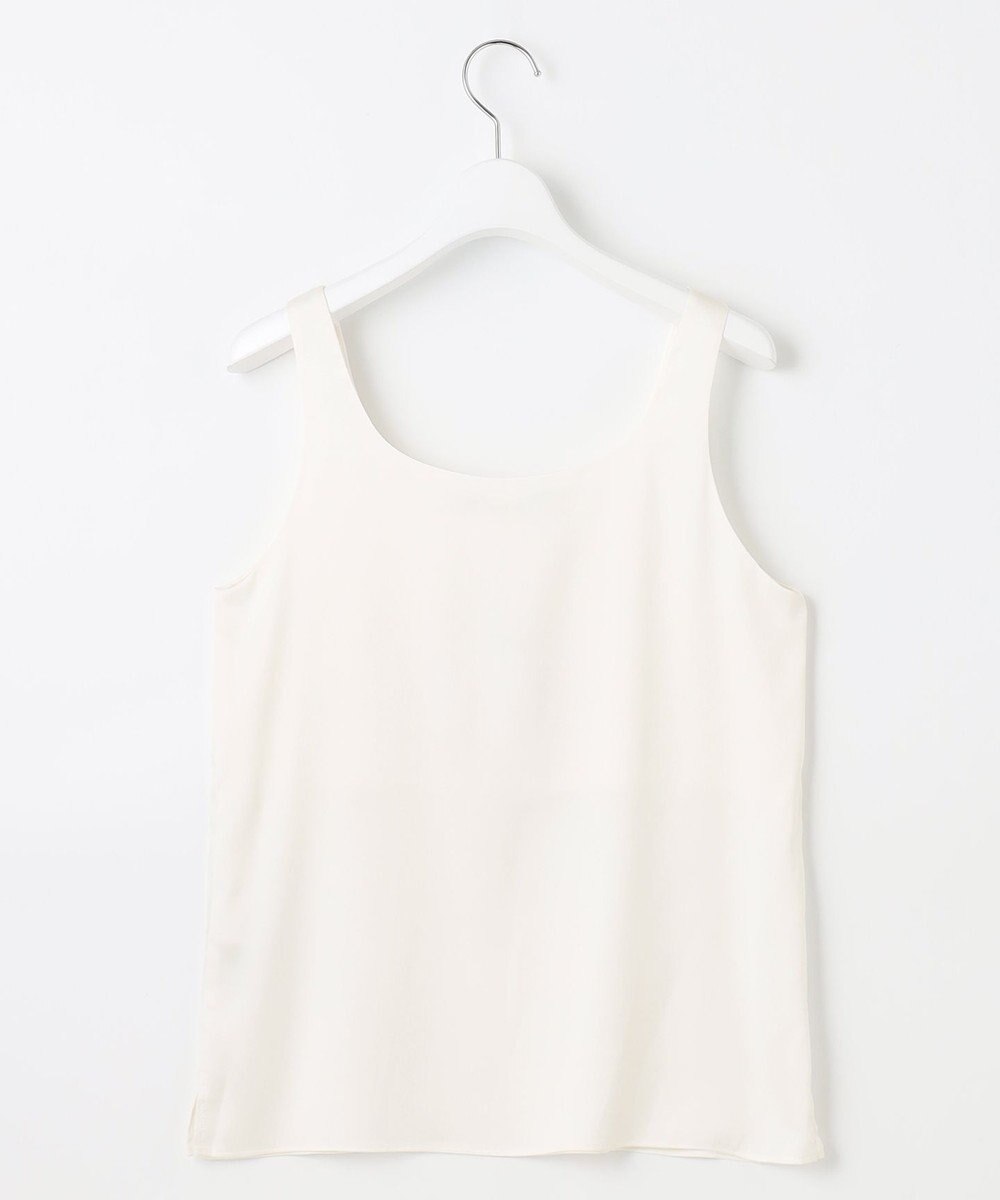 自由区 【洗える・XSサイズあり】ECOサテンインナー タンクトップ 