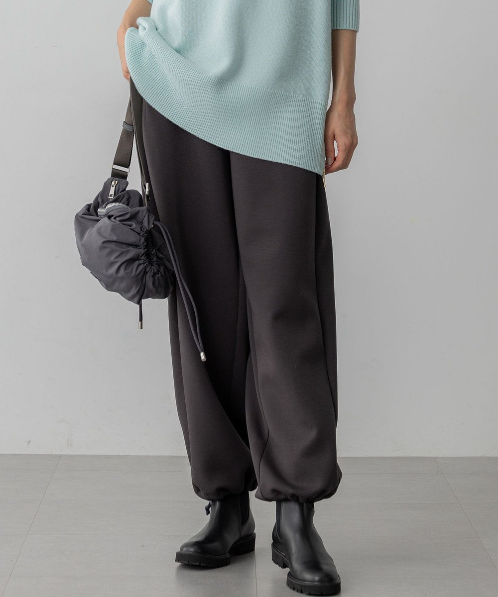 23区 L 【洗える】コットンエアーダンボール 2WAY カーヴィー パンツ 