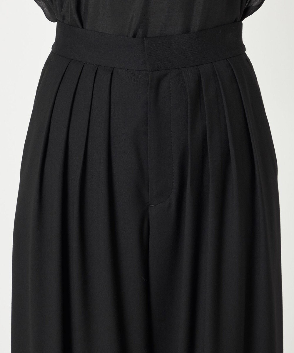 NAVE 【ReNAVE・洗える】4タックワイドパンツ 