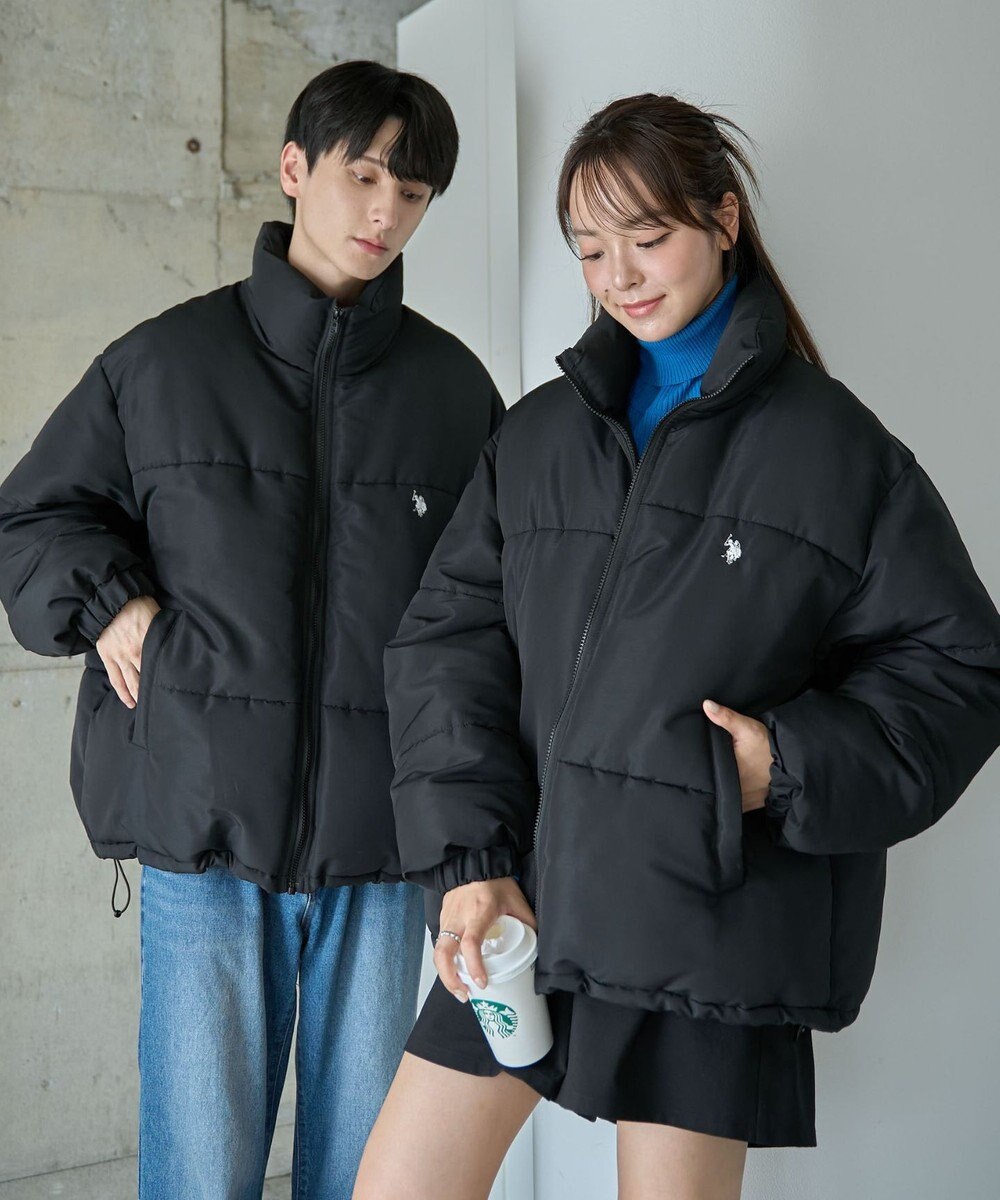 WEGO 【WEB限定/Sサイズ新登場/お気に入り登録者数5万人越えの大人気アイテム】U.S. POLO ASSN.別注パデッドジャケット 