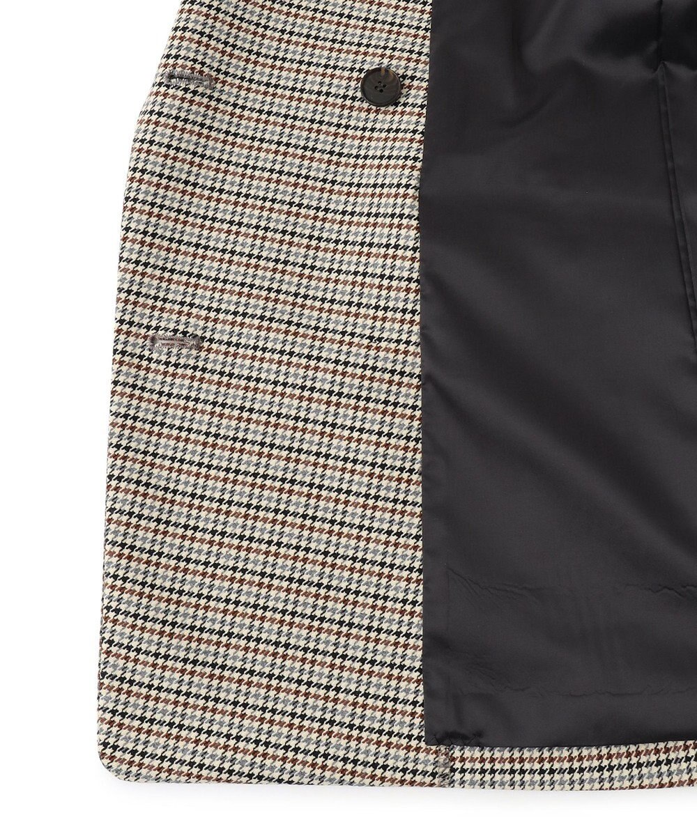 23区 S ガンクラブチェックストレッチ ジャケット 