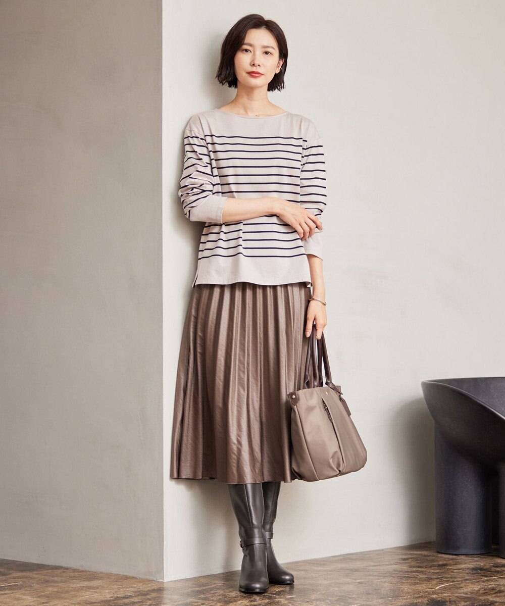 J.PRESS LADIES 【WEB限定カラーあり・A4サイズ収納可】 ナイロン トート バッグ 