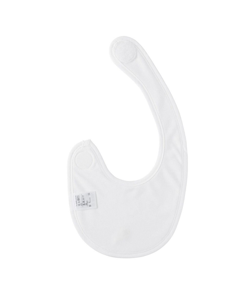 MIKI HOUSE HOT BISCUITS クローバー刺しゅう入りスタイ 