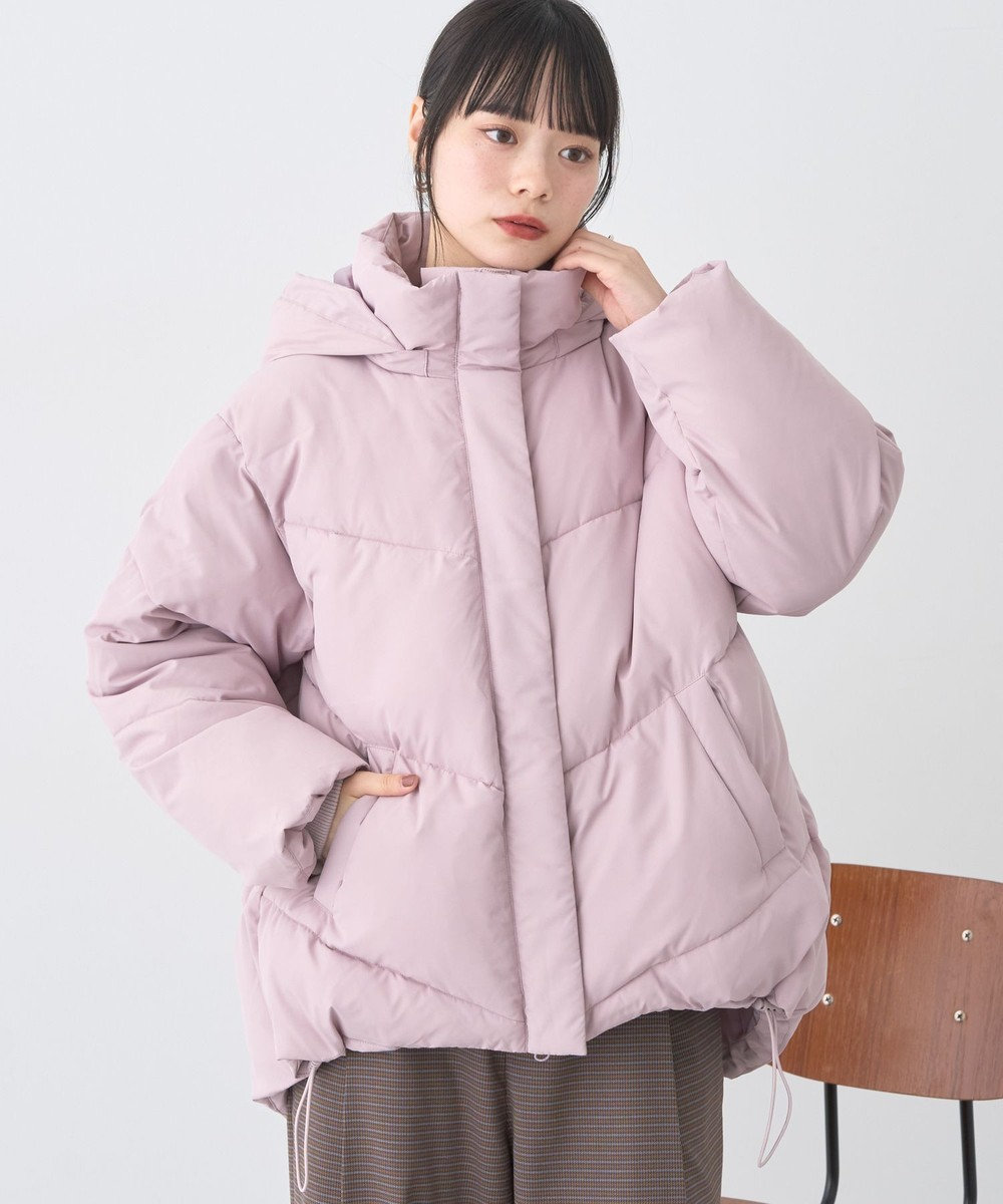 earth music&ecology 2WAYパファーブルゾン 