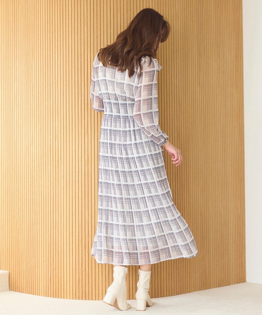 Feroux 【洗える】プリーツ ワンピース 