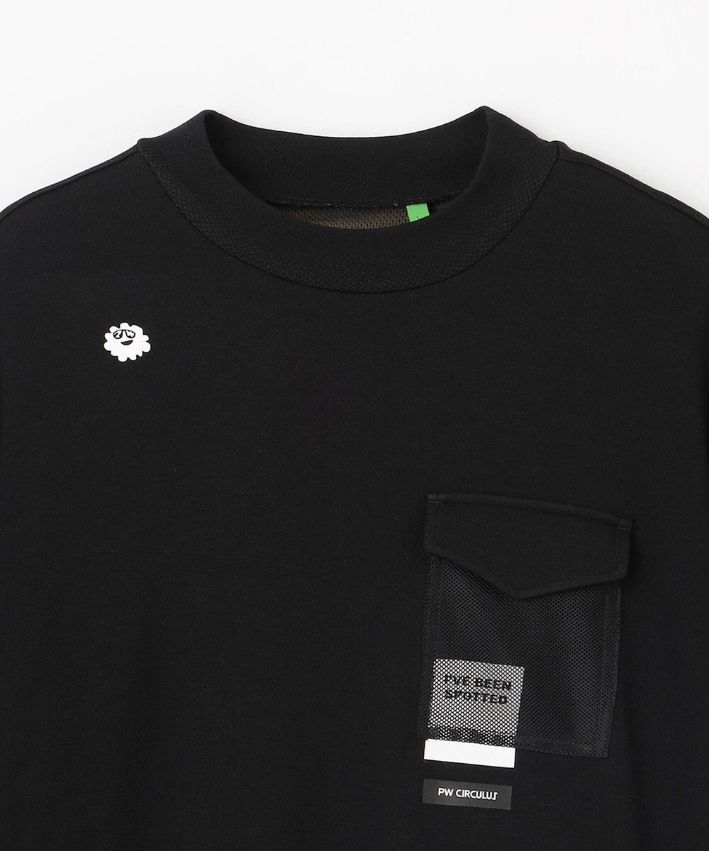 PW CIRCULUS 【MEN】DRY COOL MOVE モックネックT ゴルフ 