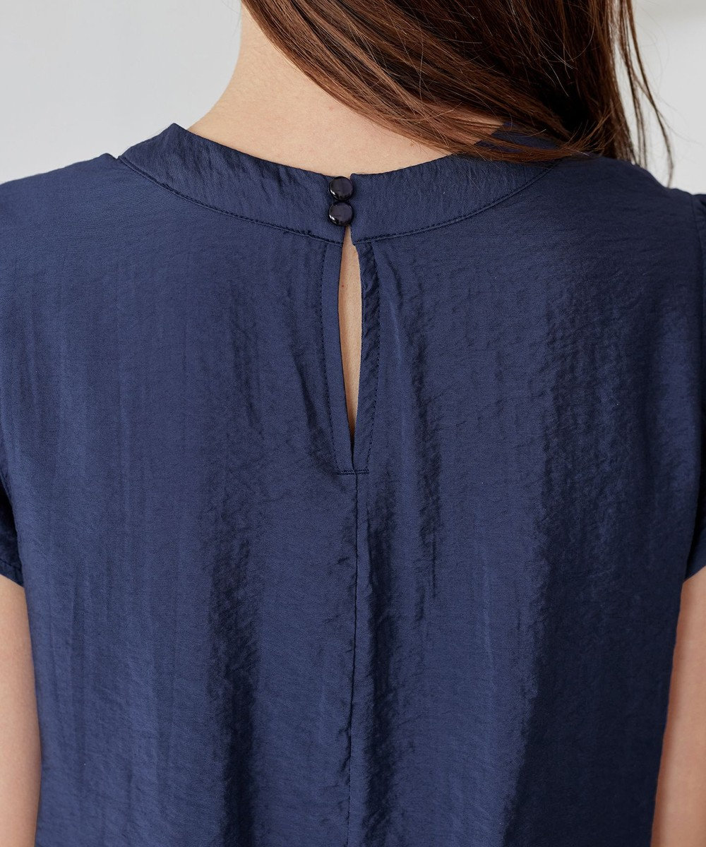 Tiaclasse 【洗える】フリル袖ワンピース 