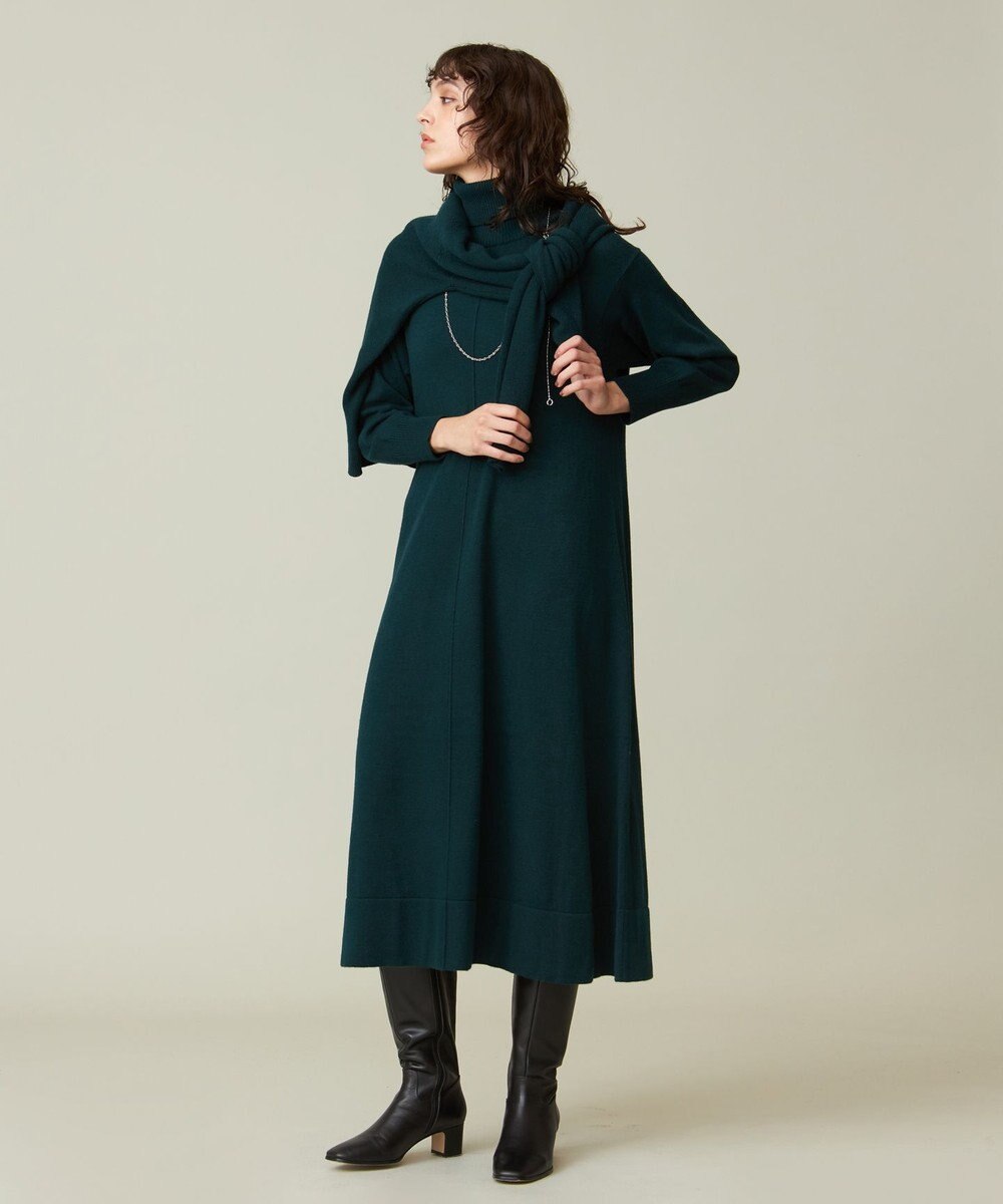 J.PRESS YORK STREET 【WOMEN】ANTI PILLING  ボトルネックニット 