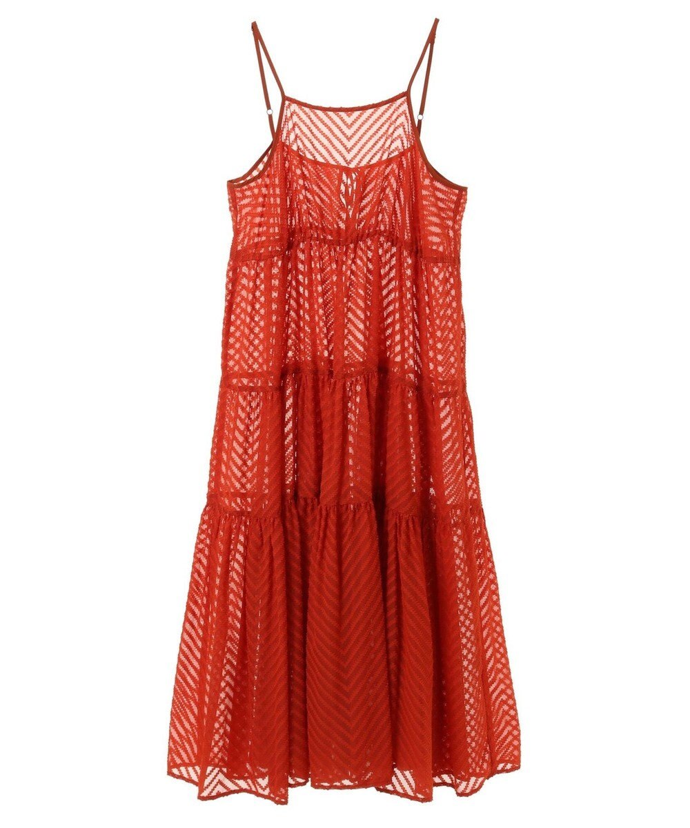 Green Parks armonia.ティアードシアーキャミワンピース 