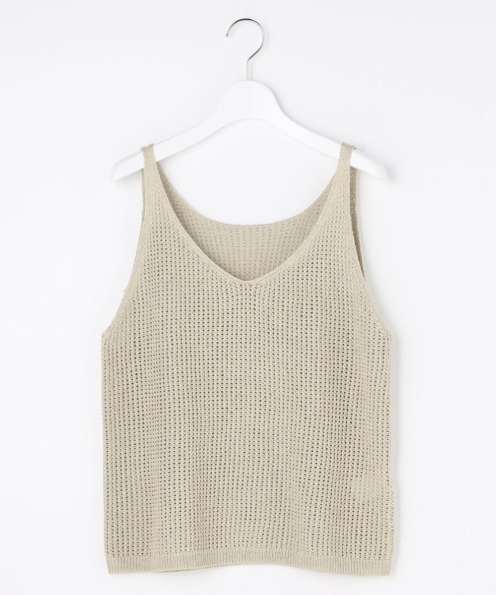 自由区 ペーパーコットンメッシュ ベスト 