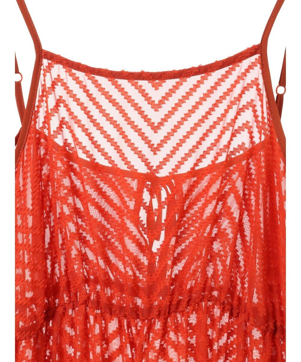 Green Parks armonia.ティアードシアーキャミワンピース 