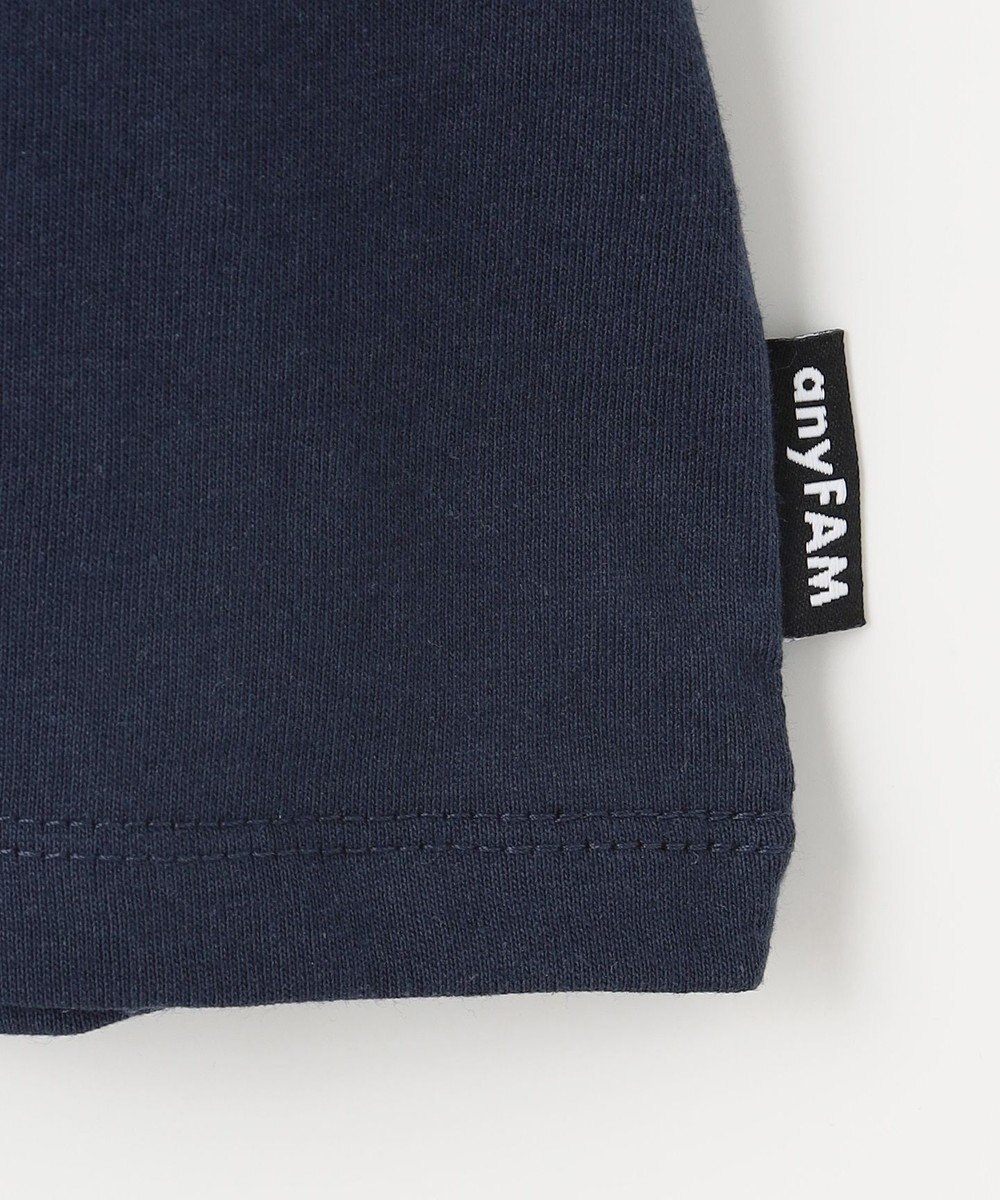 ANY KIDS ロゴプリント 半袖Tシャツ 