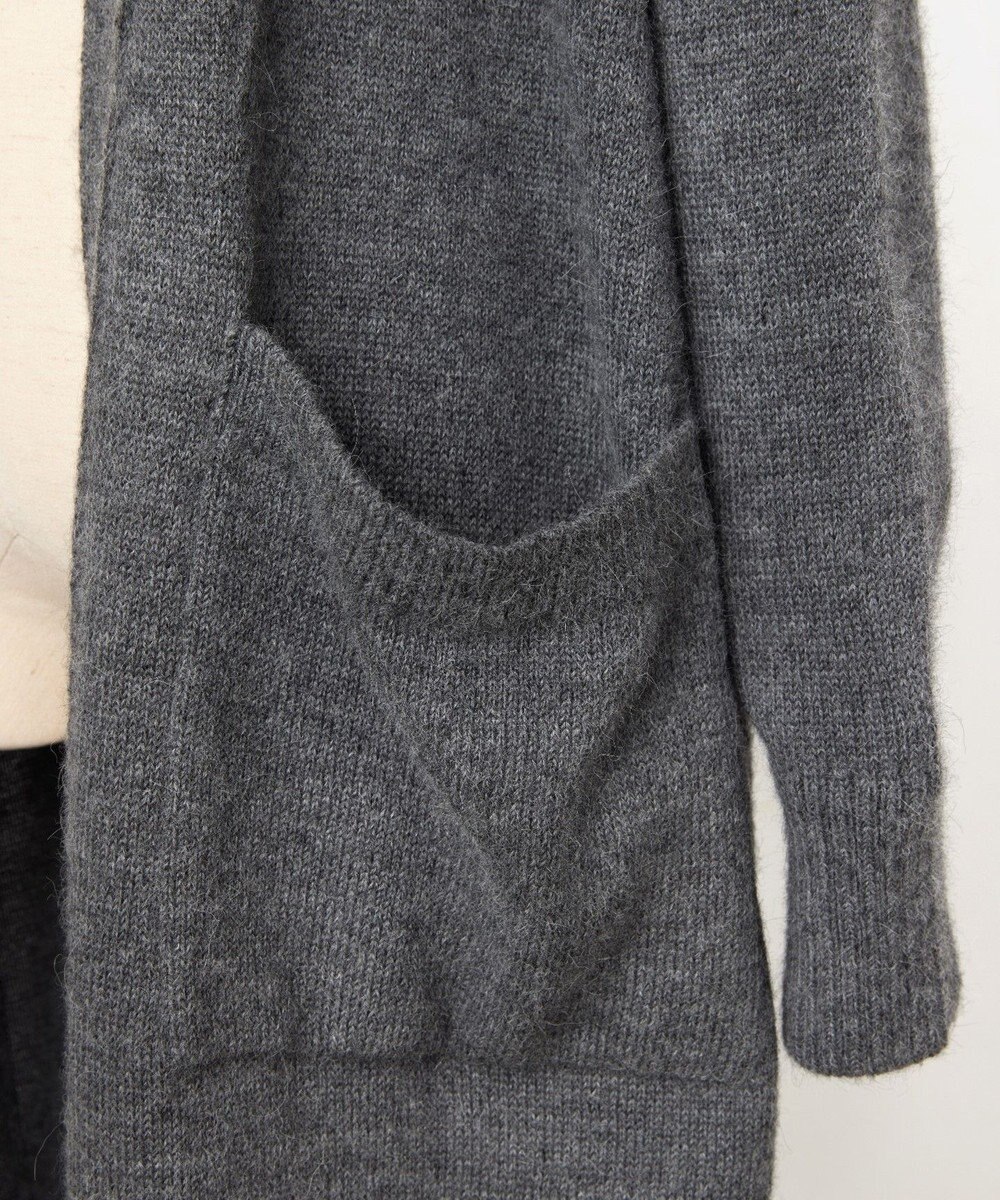 TOQUE 〈大草直子さんアドバイザー〉【天然素材】ベビーアルパカ ローゲージニットコート 