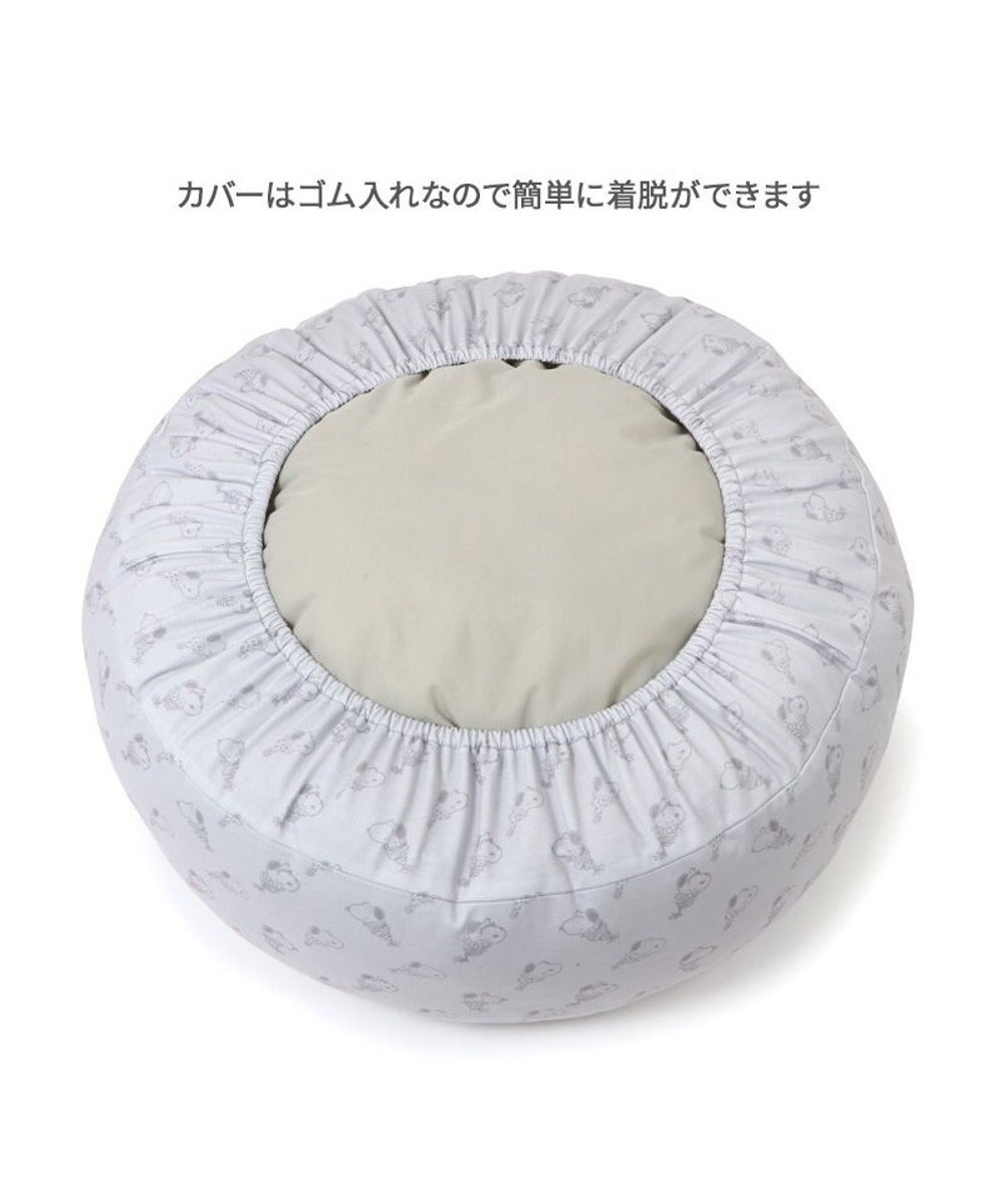 PET PARADISE ≪数量限定 スヌーピーお誕生日≫ スヌーピー 丸形クッション 《パーティー柄》 